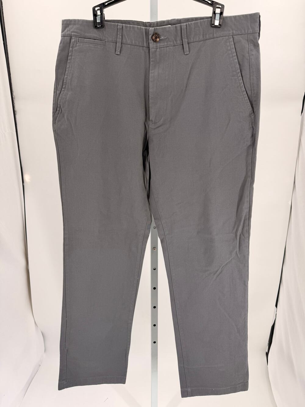 Goodfellow & Co Men’s Every Wear Straight Chino Pants Gray 36x32 Stretch NWOT